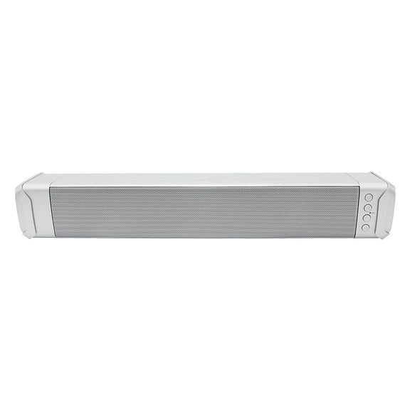NewRixing NR-2017 Portable Bluetooth Speaker, Support Hands-free Call / TF Card / FM / U Disk (Silver)