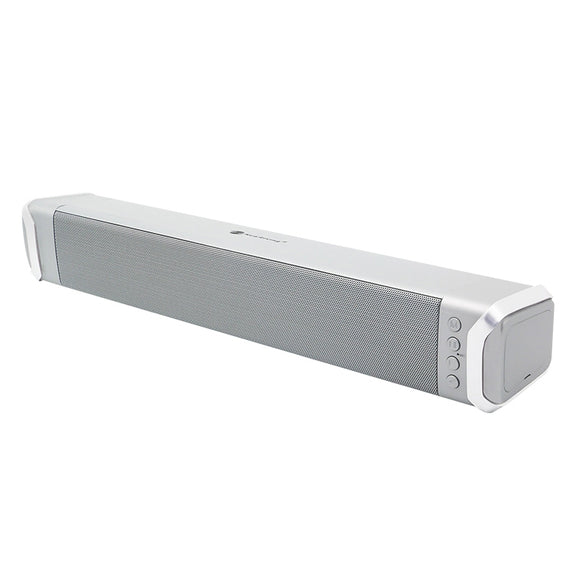 NewRixing NR-2017 Portable Bluetooth Speaker, Support Hands-free Call / TF Card / FM / U Disk (Silver)