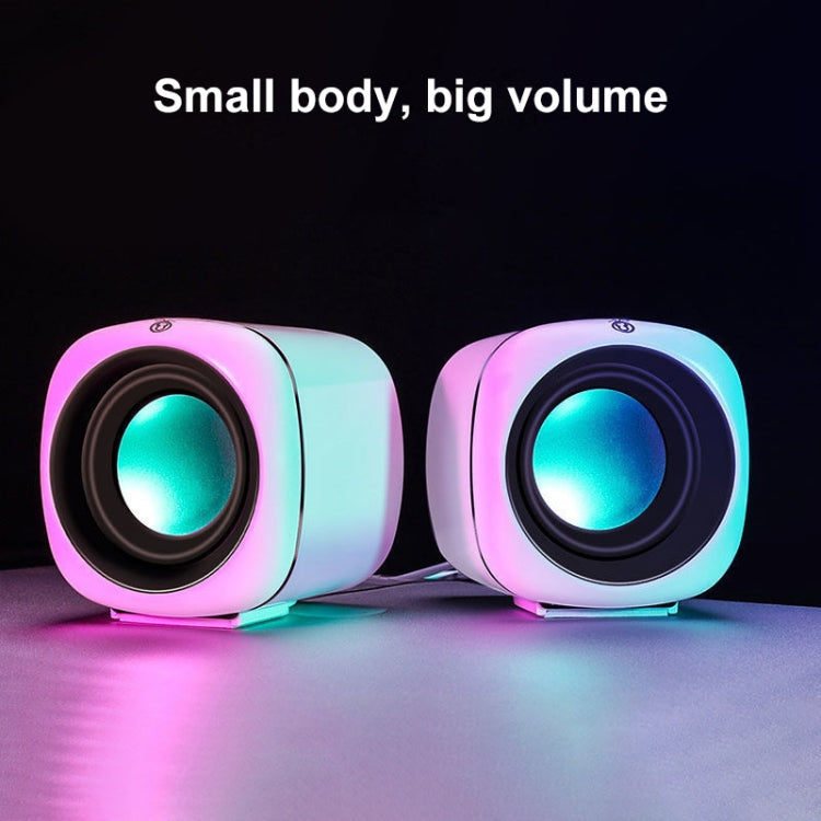 A1 Standard Version USB Wire-controlled Mini High Volume Wired Speaker, Cable Length: 1.1m(Black)