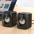 A1 USB Mini High Volume Wired Speaker, Bluetooth Version(Black) -  by PMC TechLife | Online Shopping South Africa | PMC TechLife | Buy Now Pay Later Mobicred