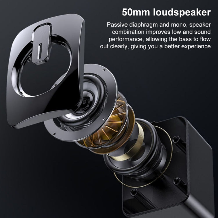 A1 USB Mini High Volume Wired Speaker, Bluetooth Version(White)