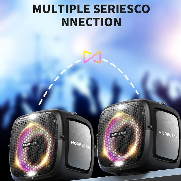 HOPESTAR Party One RGB Lighting Wireless Bluetooth Speaker (Blue)