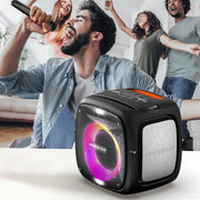 HOPESTAR Party One RGB Lighting Wireless Bluetooth Speaker (Blue)