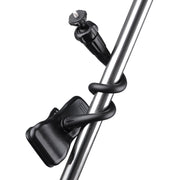 Flexible Arm Desktop Rod Action Camera Phone Holder Stand(Black)