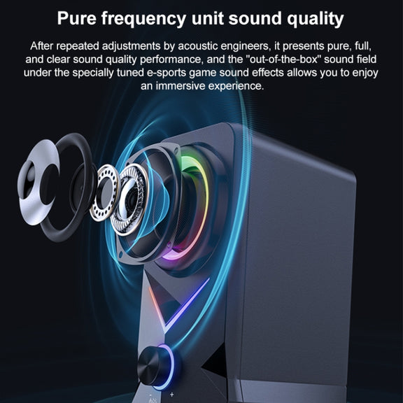 L2 Outdoor Portable RGB Light USB Bluetooth Wireless Speaker