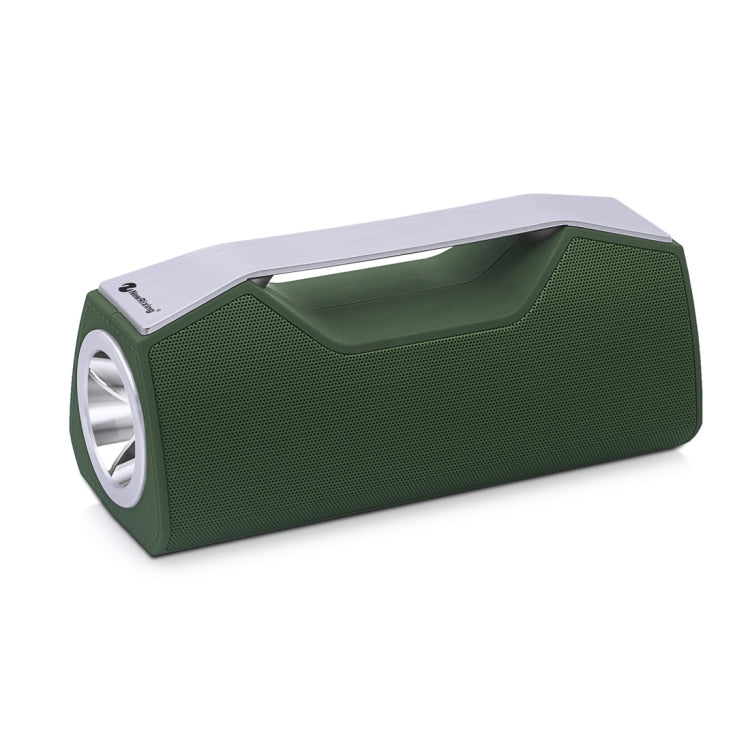 NewRixing NR-2028 Portable Lighting Wireless Bluetooth Stereo Speaker Support TWS Function Speaker (Green)