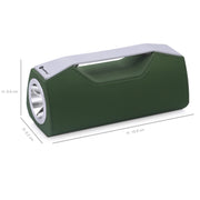 NewRixing NR-2028 Portable Lighting Wireless Bluetooth Stereo Speaker Support TWS Function Speaker (Grey)