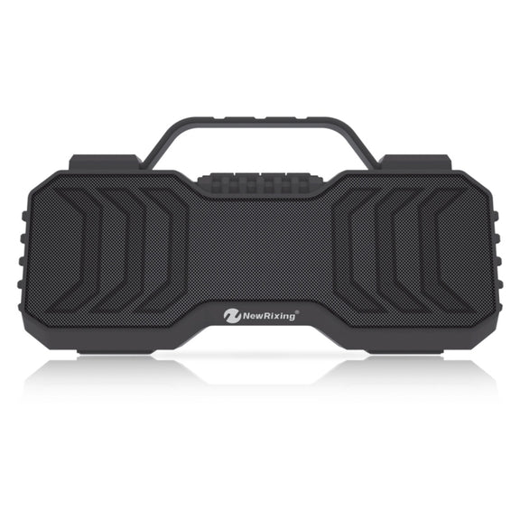 NewRixing NR-2029 Portable Wireless Bluetooth Stereo Speaker Support TWS Function Speaker(Grey)