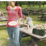 NewRixing NR-2029 Portable Wireless Bluetooth Stereo Speaker Support TWS Function Speaker(Red)
