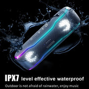 XDOBO BMTL BOSS IPX7 Water-resistant Portable Wireless Bluetooth Speaker with RGB Colorful Light & TWS