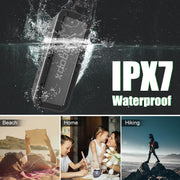 XDOBO Wake 1983 IPX7 Water-resistant Portable Outdoor Wireless Bluetooth Speaker (Black)