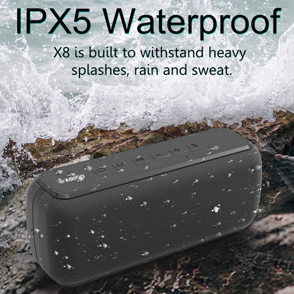 XDOBO X8 60W Wireless Bluetooth Speaker Outdoor Subwoofer Support TWS & TF Card (Red)