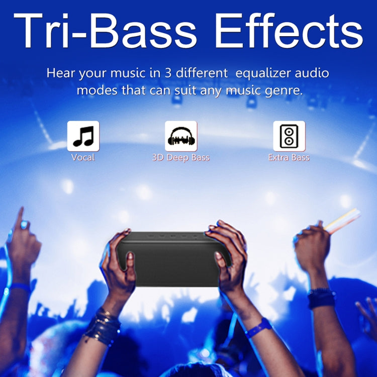 XDOBO X8 60W Wireless Bluetooth Speaker Outdoor Subwoofer Support TWS & TF Card (Red)