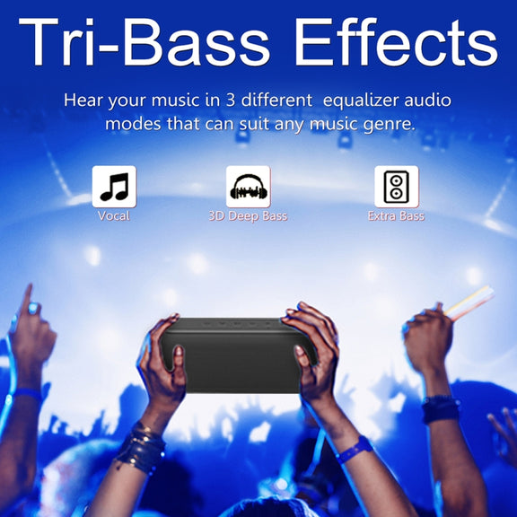 XDOBO X8 60W Wireless Bluetooth Speaker Outdoor Subwoofer Support TWS & TF Card (Red)