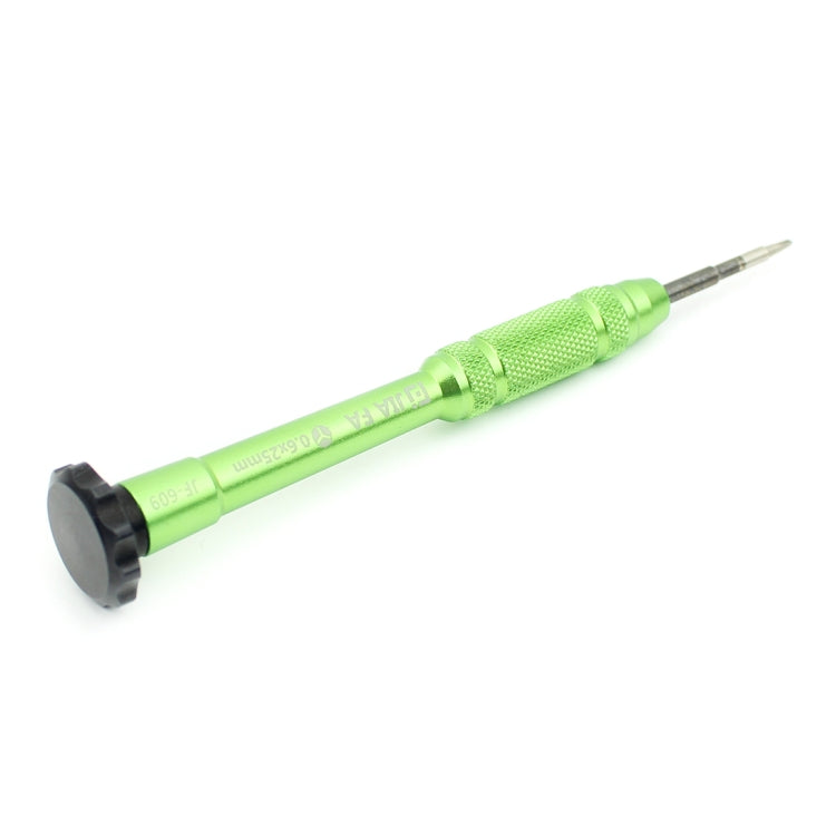 JIAFA JF-609-0.6Y Tri-point 0.6 Repair Screwdriver for iPhone X/ 8/ 8P/ 7/ 7P & Apple Watch(Green)