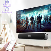 YINDIAO A36 Bluetooth 5.0 Smart Subwoofer Computer Wireless Bluetooth Speaker, Bluetooth Upgrade Version(Black)