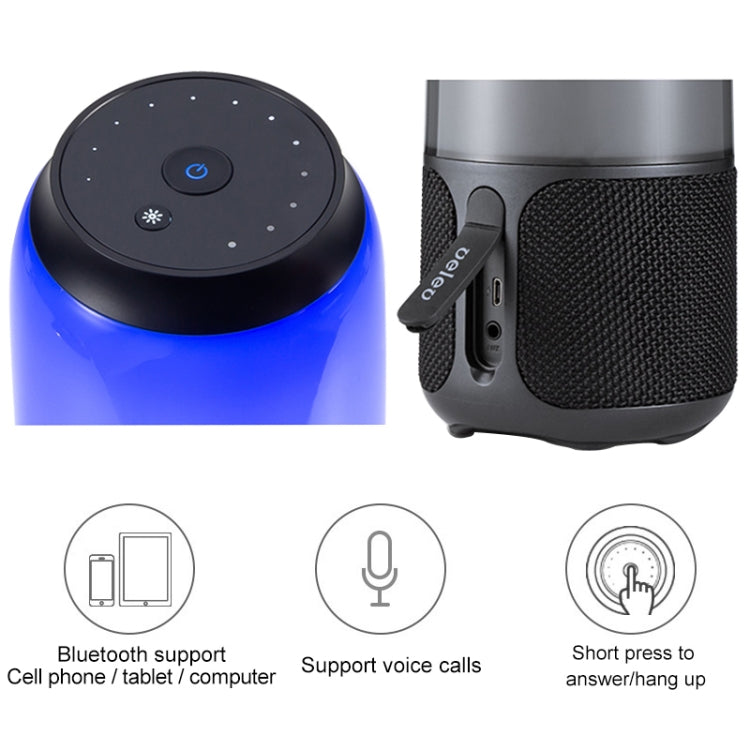 Original Xiaomi Youpin V03 Wireless Bluetooth Speaker with Colorful Light, Support Hands-free / AUX(White)