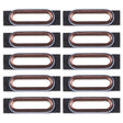 10 PCS for iPhone 7 Charging Port Retaining Brackets(Rose Gold) - iPhone 7 Parts by PMc TechLife | Online Shopping South Africa | PMc TechLife | Buy Now Pay Later Mobicred