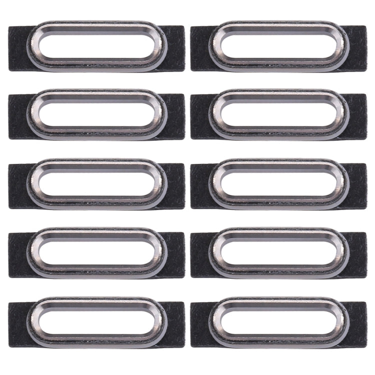 10 PCS for iPhone 7 Charging Port Retaining Brackets(Silver)