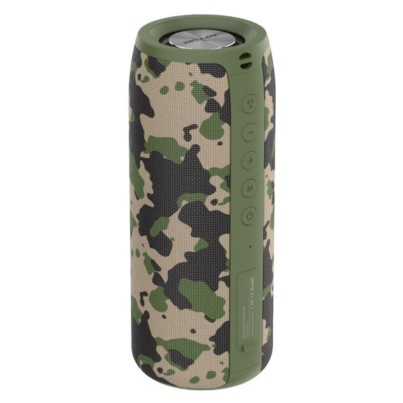 ZEALOT S51 Portable Stereo Bluetooth Speaker with Built-in Mic, Support Hands-Free Call & TF Card & AUX (Camouflage)