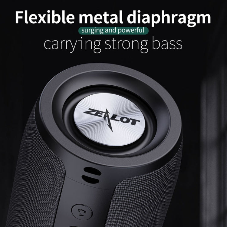 ZEALOT S51 Portable Stereo Bluetooth Speaker with Built-in Mic, Support Hands-Free Call & TF Card & AUX (Camouflage)