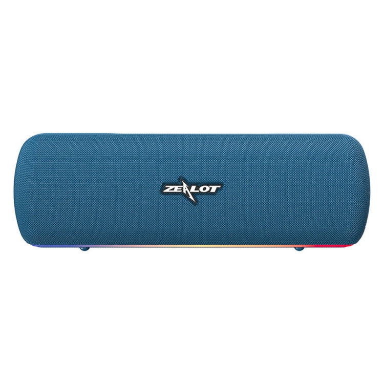 ZEALOT S55 Portable Stereo Bluetooth Speaker with Built-in Mic, Support Hands-Free Call & TF Card & AUX (Blue)