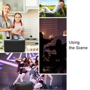 OneDer D1 60W Portable HiFi Bass Wireless Bluetooth Speaker, Support Hands-free / USB / AUX / TF (Grey)