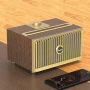 Oneder V6 Portable Wireless Bluetooth Speaker, Support Hands-free & FM & TF Card & AUX & USB Drive (Bronze)