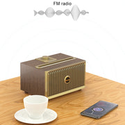 Oneder V6 Portable Wireless Bluetooth Speaker, Support Hands-free & FM & TF Card & AUX & USB Drive (Bronze)