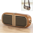 Oneder V8 Magnetic Suction Pair Stereo Sound Box Wireless Bluetooth Speaker with Strap, Support Hands-free & TF Card & AUX & USB Drive(Champagne Gold) - free shipping - PMC TechLife - Order now!