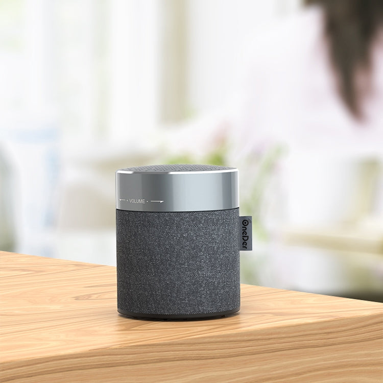 Oneder V13 Mini  Wireless Bluetooth Speaker, Support Hands-free & TF & FM & AUX(Grey)