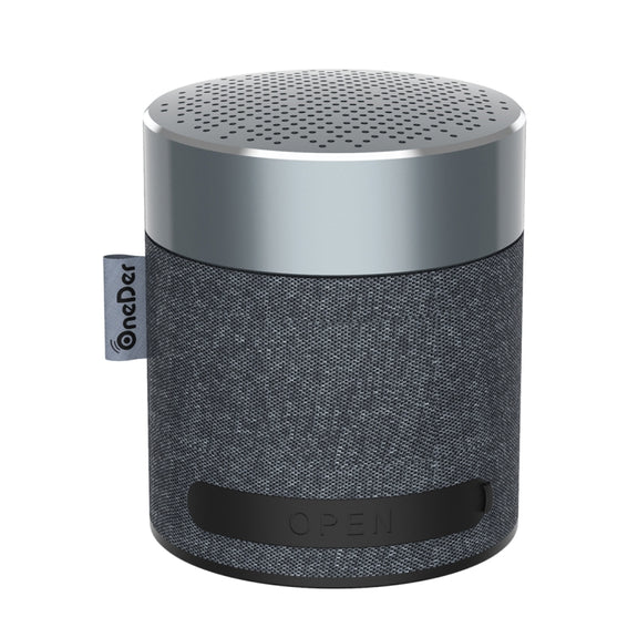 Oneder V13 Mini  Wireless Bluetooth Speaker, Support Hands-free & TF & FM & AUX(Grey)