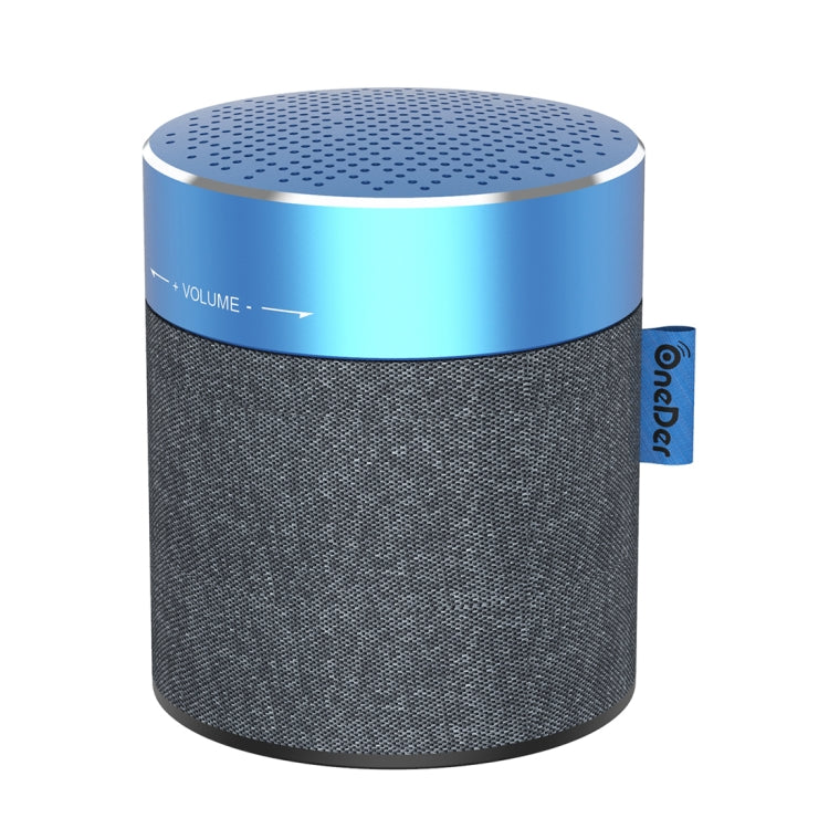 Oneder V13 Mini  Wireless Bluetooth Speaker, Support Hands-free & TF & FM & AUX(Blue)