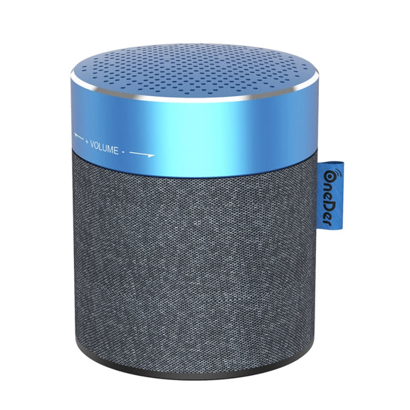 Oneder V13 Mini  Wireless Bluetooth Speaker, Support Hands-free & TF & FM & AUX(Blue)