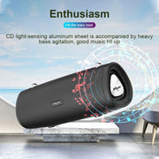 ZEALOT S39 Portable Subwoofer Wireless Bluetooth Speaker with Built-in Mic, Support Hands-Free Call & TF Card & AUX (Black)