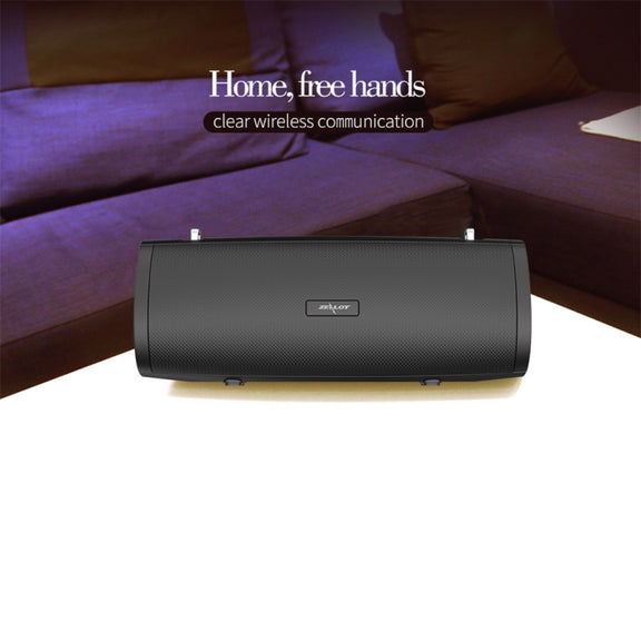 ZEALOT S38 Portable Subwoofer Wireless Bluetooth Speaker with Built-in Mic, Support Hands-Free Call & TF Card & AUX (Blue)