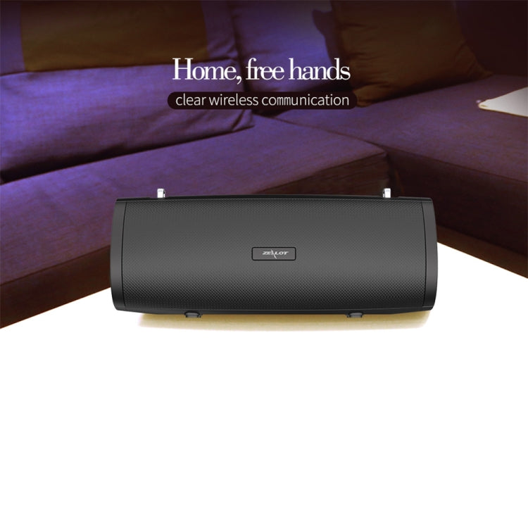 ZEALOT S38 Portable Subwoofer Wireless Bluetooth Speaker with Built-in Mic, Support Hands-Free Call & TF Card & AUX (Blue)