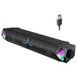 L1 Outdoor Portable RGB Light USB Bluetooth Wireless Speaker with Mic(Black) - Microphone by PMC TechLife | Online Shopping South Africa | PMC TechLife | Buy Now Pay Later Mobicred
