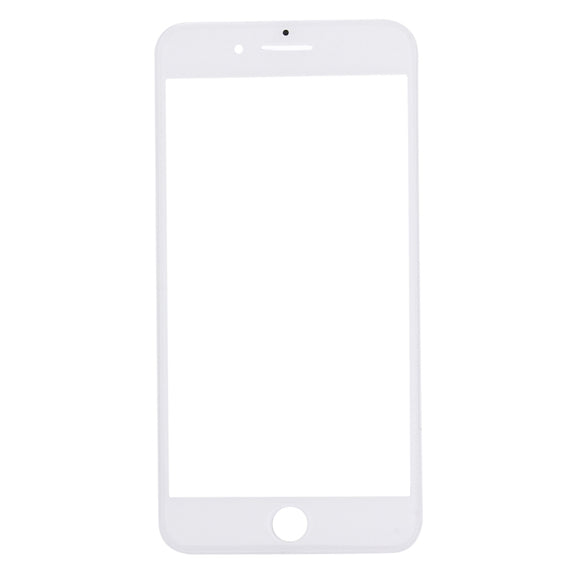2 in 1 for iPhone 7 Plus (Original Front Screen Outer Glass Lens + Original Frame)(White)
