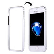 For iPhone 8 Plus & 7 Plus   TPU + Aluminum Alloy Bumper Frame(Silver) - More iPhone Cases by PMC TechLife | Online Shopping South Africa | PMC TechLife