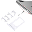 Card Tray + Volume Control Key + Power Button + Mute Switch Vibrator Key for iPhone 7 Plus(Silver) - iPhone 7 Plus Parts by PMc TechLife | Online Shopping South Africa | PMc TechLife | Buy Now Pay Later Mobicred