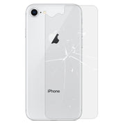For iPhone 8 & 7 0.3mm 9H Surface Hardness 2.5D Curved Edge Explosion-proof Premium Tempered Glass Back Screen Protector