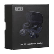 X8 TWS Outdoor Sports Portable In-ear Bluetooth V5.0 Earphone with Charging Box(Black)