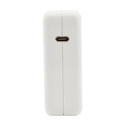 61W Type-C Power Adapter Portable Charger with 1.8m Type-C Charging Cable, EU Plug(White)