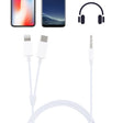MH-CM32 8 Pin & Type-C to 3.5mm Jack Mobile Phone Audio Cable - Video & Audio Cable by PMC TechLife | Online Shopping South Africa | PMC TechLife | Buy Now Pay Later Mobicred