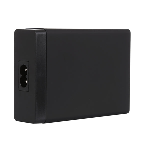 XBX09A 50W 5V 2.4A 6 USB Ports Quick Charger Travel Charger(Black)