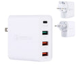 A3 PD 18W USB-C / Type-C + QC3.0 USB + Dual USB Interface Travel Charger Set, US Plug / EU Plug / UK Plug - USB Charger by PMC TechLife | Online Shopping South Africa | PMC TechLife | Buy Now Pay Later Mobicred