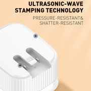 LDNIO A201 2.4A Dual USB Charging Head Travel Direct Charge Mobile Phone Adapter Charger With Micro USB Data Cable(US Plug)