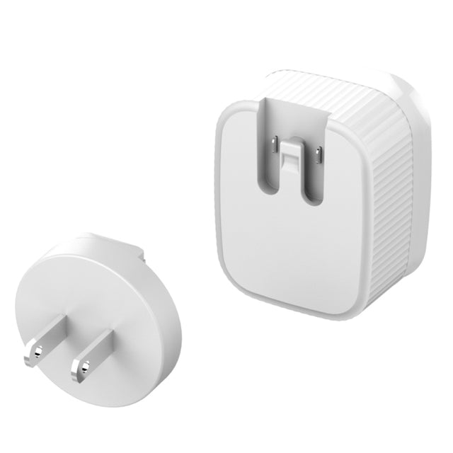 LDNIO A201 2.4A Dual USB Charging Head Travel Direct Charge Mobile Phone Adapter Charger With Micro USB Data Cable(US Plug)