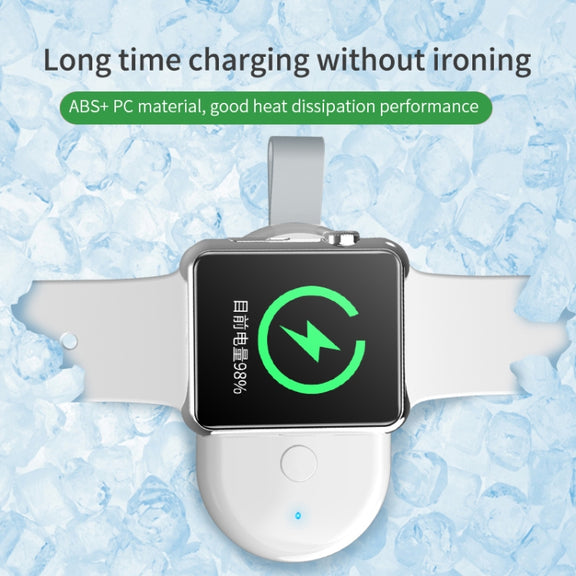 848 Universal Portable Mobile Power & Magnetic Wireless Charger for Apple Watch Series 6 / 5 / SE / 4 / 3 / 2 / 1